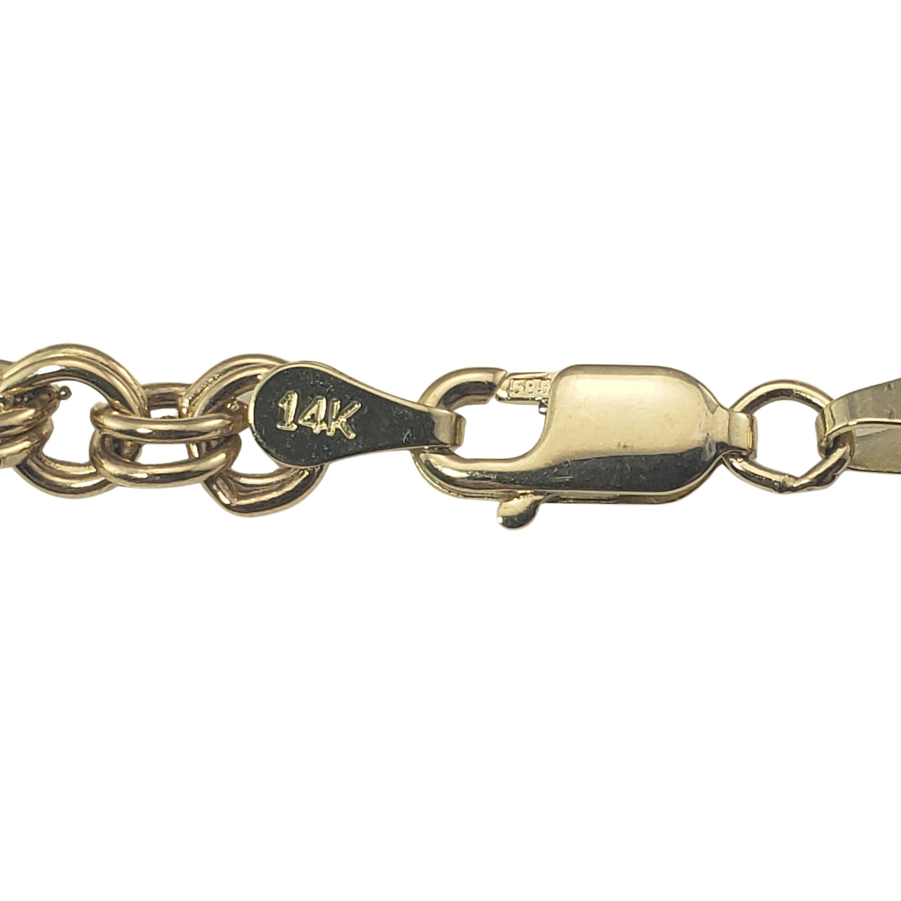 14 Karat Gelbgold Disney Limitierte Auflage Charm-Armband 4