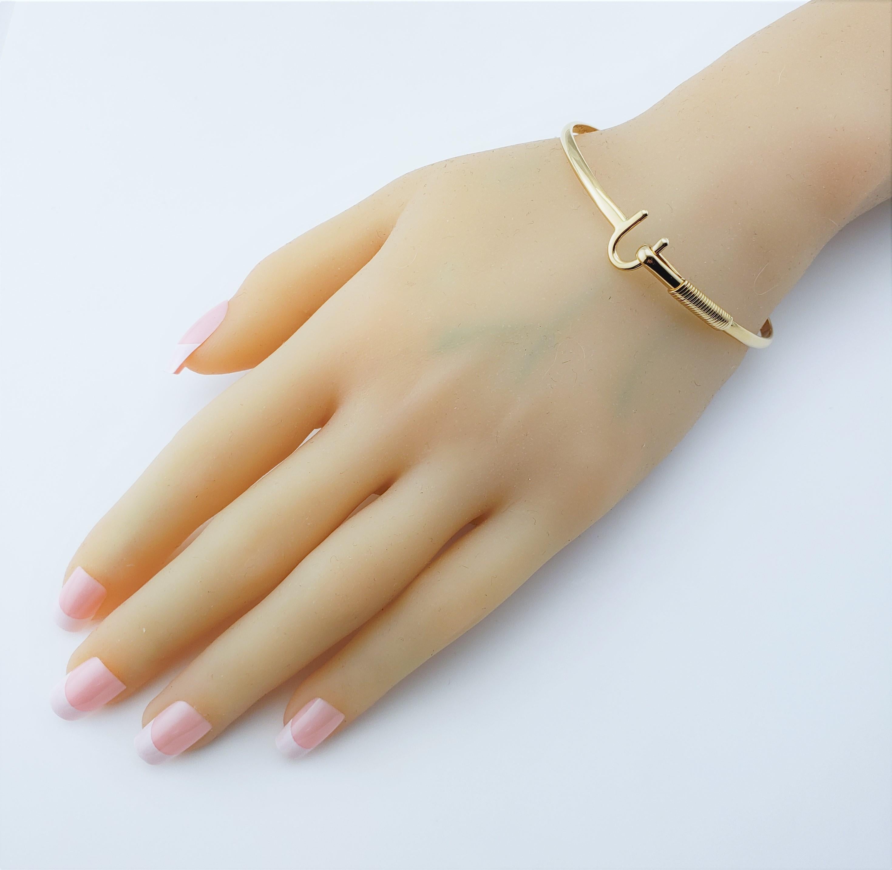 14 Karat Gelb St. John's Hook-Armreif 3