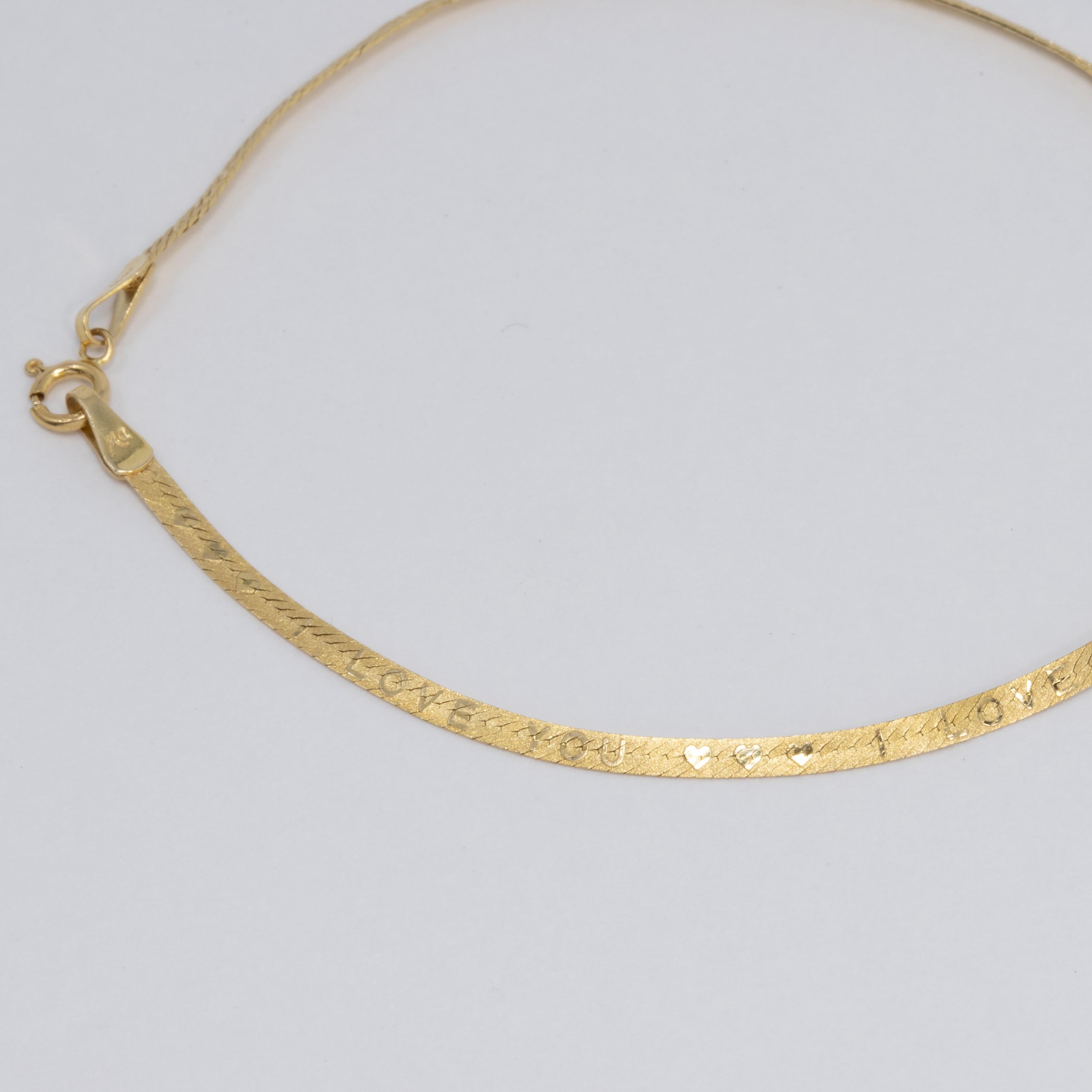 14kt italy bracelet