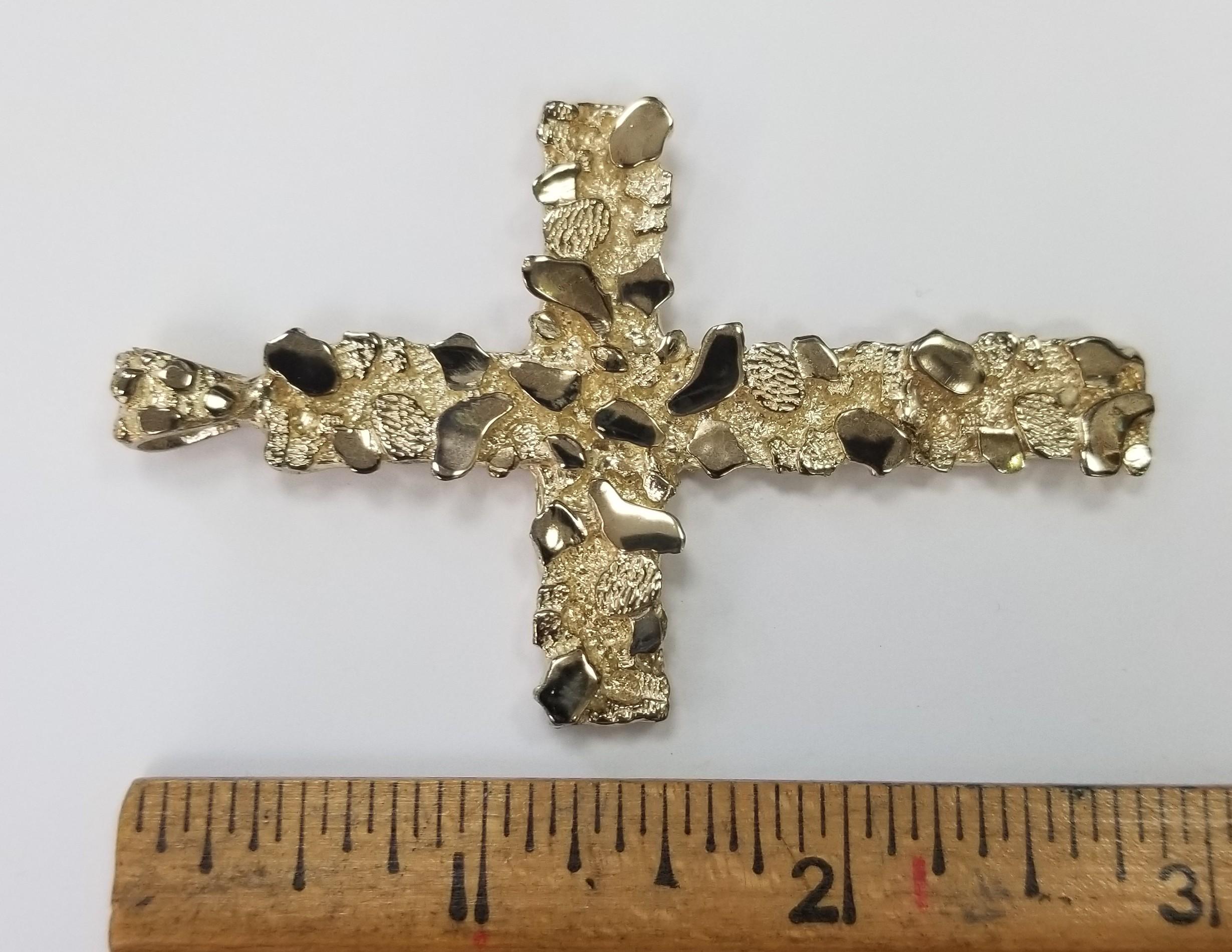 Vintage 14 Karat Yellow Gold Large 