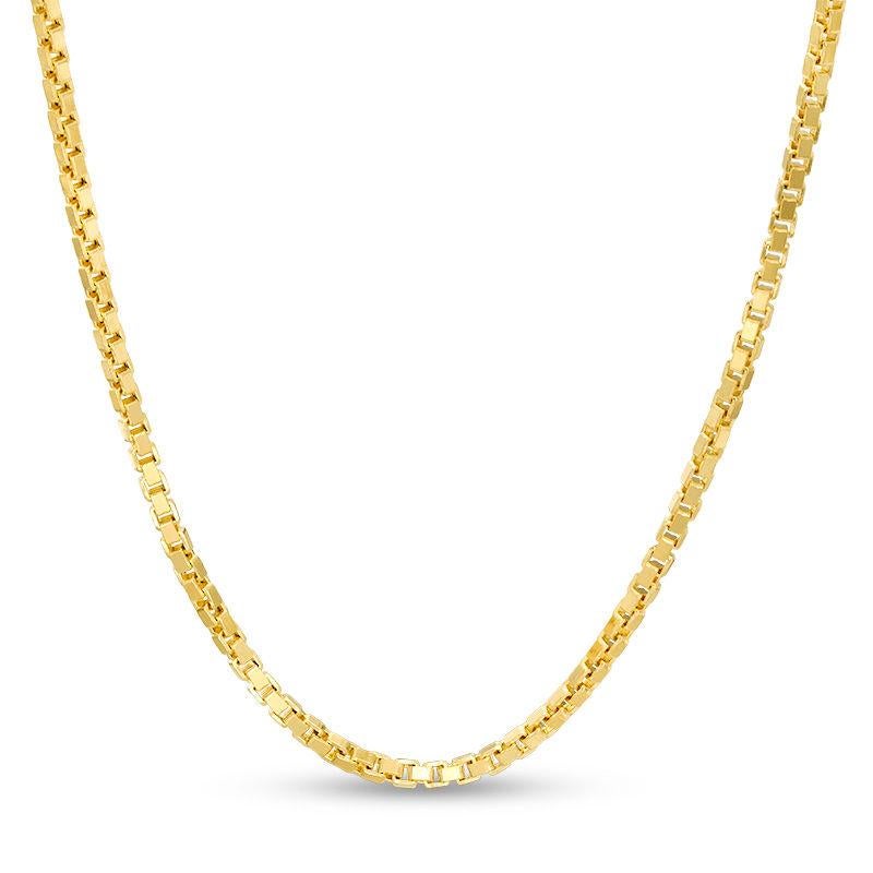 Vintage 14 Kt Yellow Gold 7.3 Gm, Box Chain Necklace, 24 Inch long, 1.4mm Wide
1.4  MM wide
24 