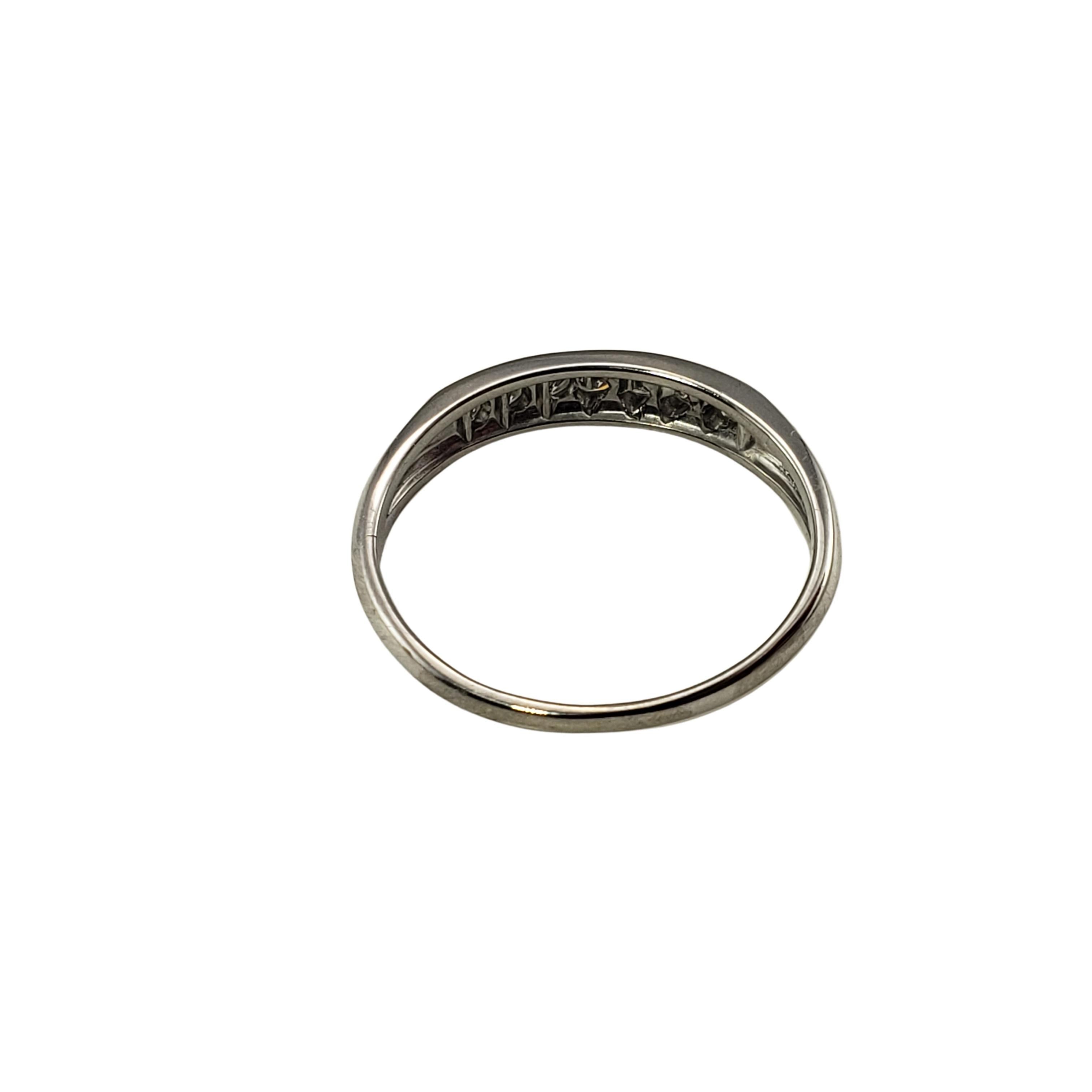 De las mujeres Alianza de oro blanco y diamantes 14 en venta