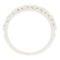 Vintage 1.40ct Diamond Seven Stone Ring, c.1970s
