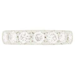 Vintage 1.40ct Diamond Seven Stone Ring, c.1970s