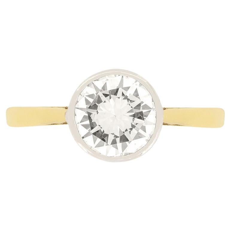 Vintage 1.45ct Diamond Solitaire Ring, c.1950s