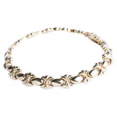 Vintage 14ct Gold Italian Bow-Link Bracelet