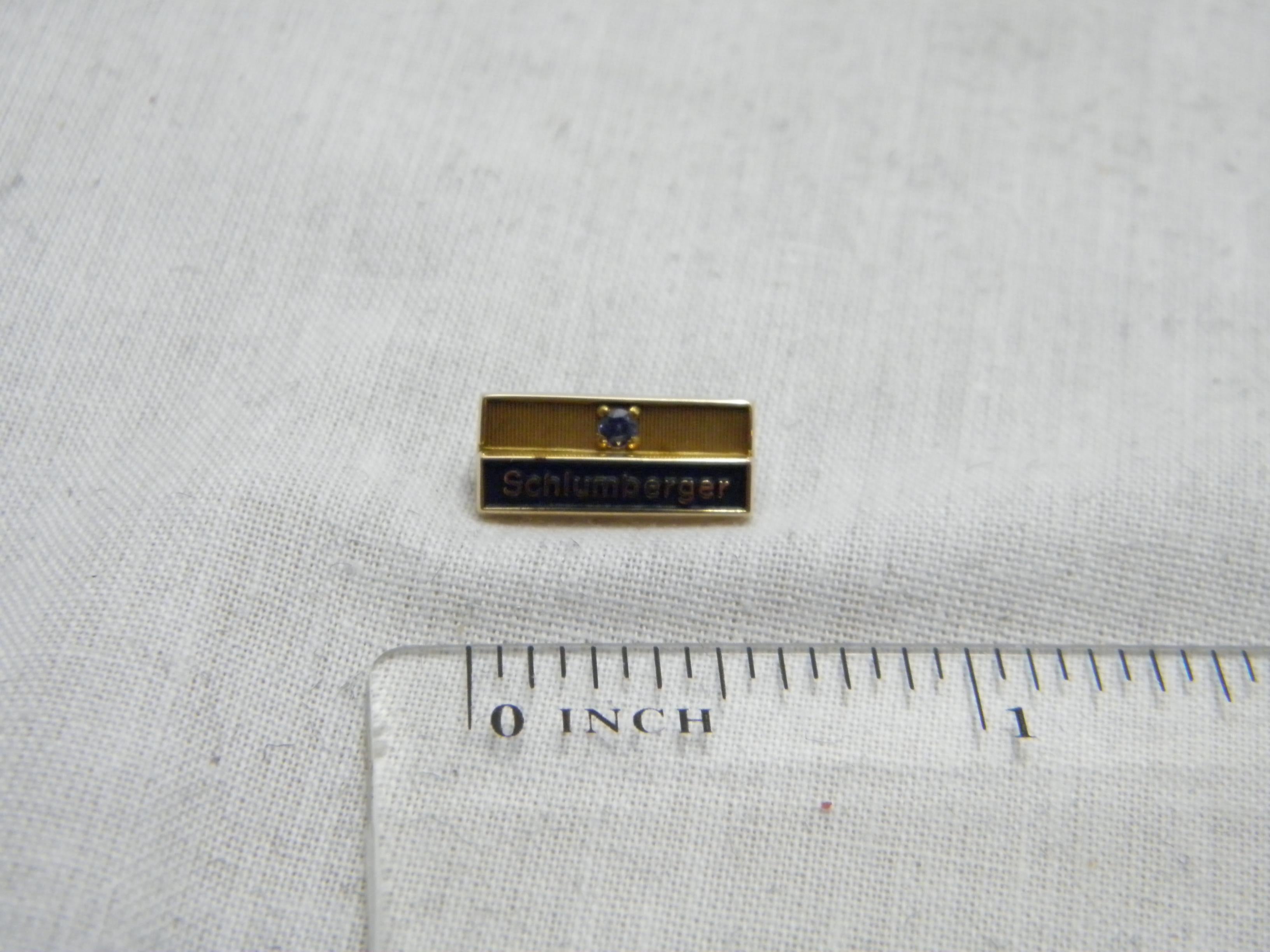Vintage 14ct Gold Sapphire Schlumberger Brooch Pin c1960s 585 Purity Heavy For Sale 1