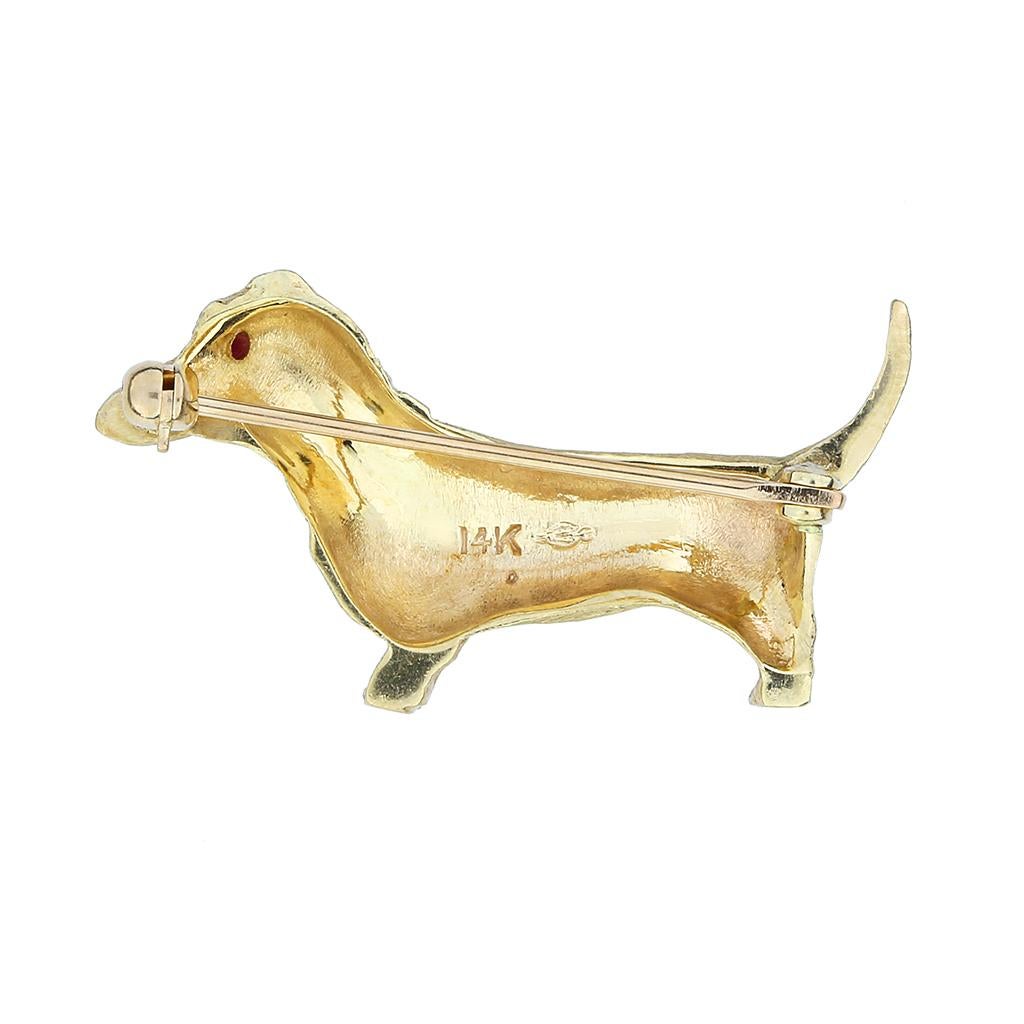 swarovski dachshund