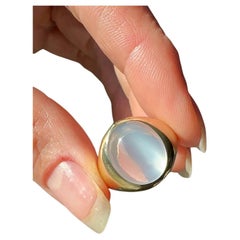 Vintage 14K Flush Set Moonstone Ring