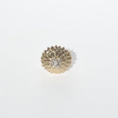 Vintage 14K Gold and Diamond Ring, mid 20th Century