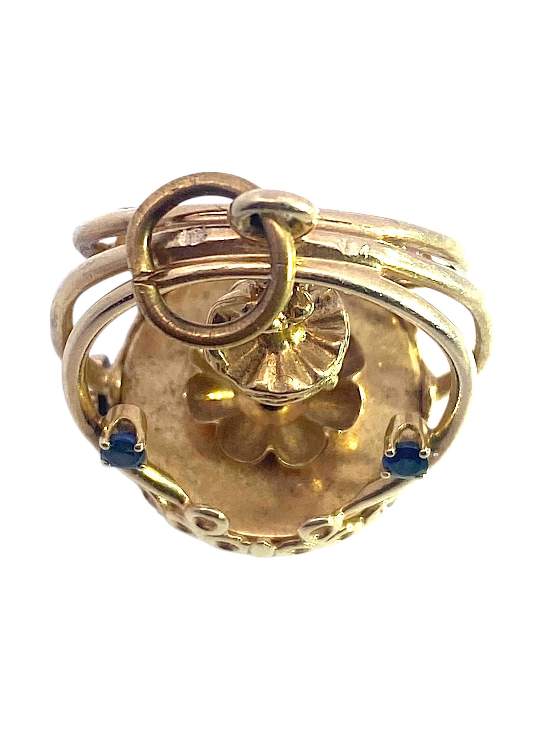 Vintage 14K Gold “Ballerina” Living Charm 2