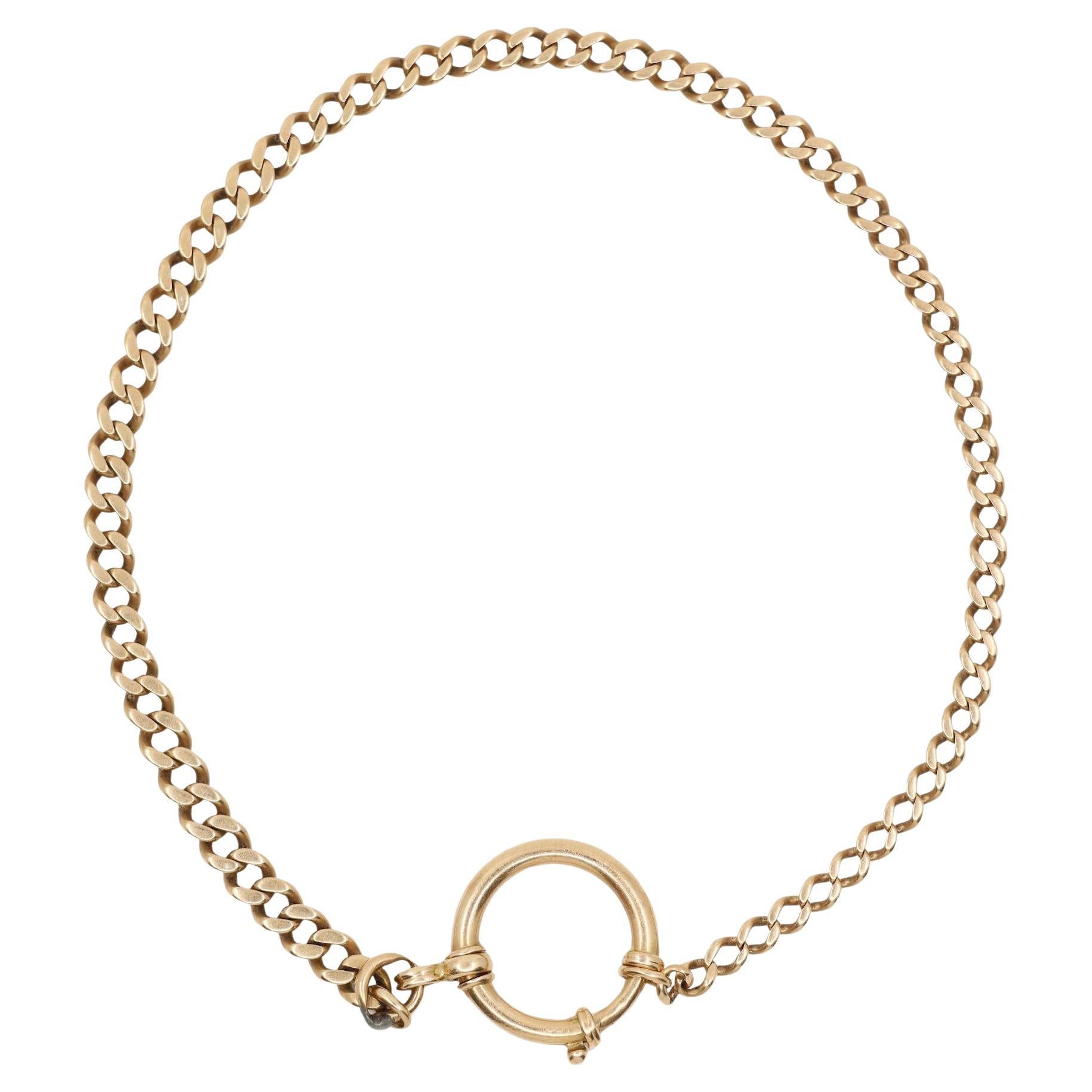 Vintage 14K Gold kubanische Kette
