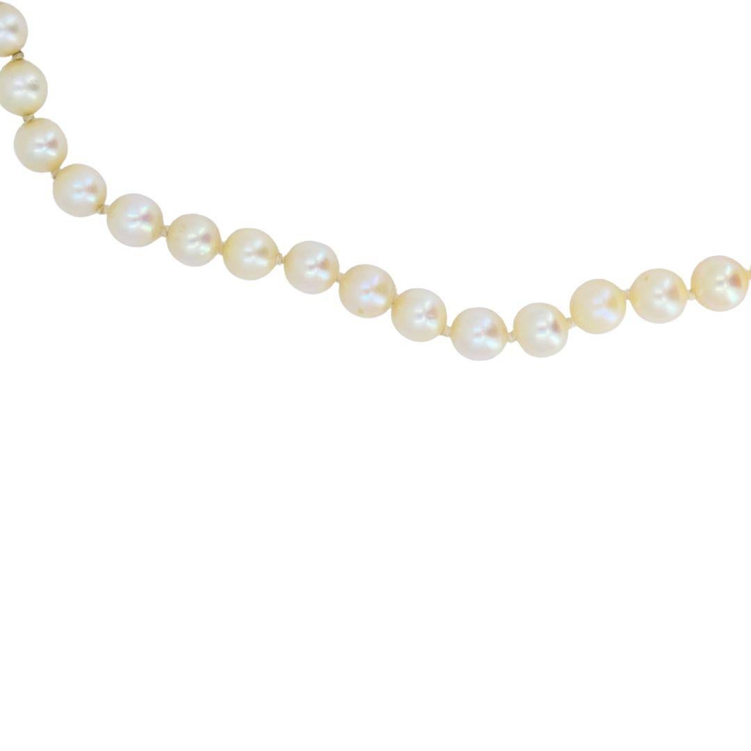 Vintage 14k Gold Cultured South Sea Pearl Strand Necklace (Collier de perles de culture des mers du Sud) Bon état - En vente à Beverly Hills, CA