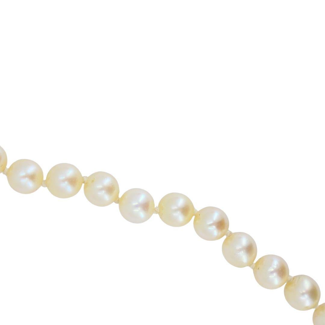 Vintage 14k Gold Cultured South Sea Pearl Strand Necklace (Collier de perles de culture des mers du Sud) Pour femmes en vente
