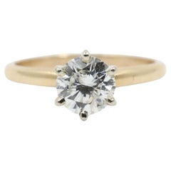 Vintage 14K Gold Diamantring