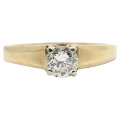Vintage 14K Gold Diamantring