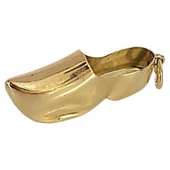 Vintage 14K Gold Dutch Shoe Charm