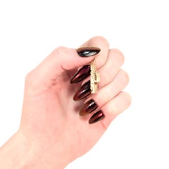 Vintage 14K Gold Figural Car Charm for a Bracelet