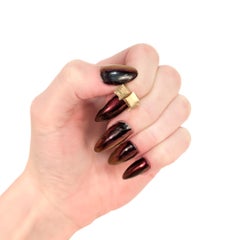 Vintage 14K Gold Figural Kinetic Desk & Hidden Typewriter Charm