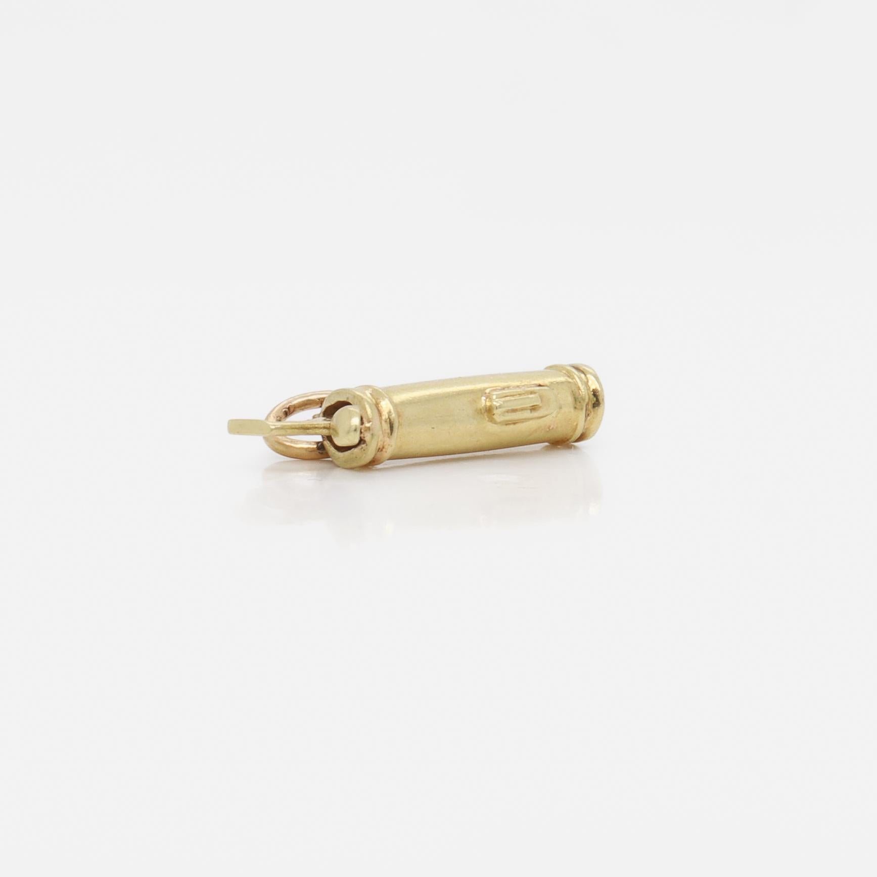 Charm in oro 14 carati per bracciale con sacca da golf in vendita 6