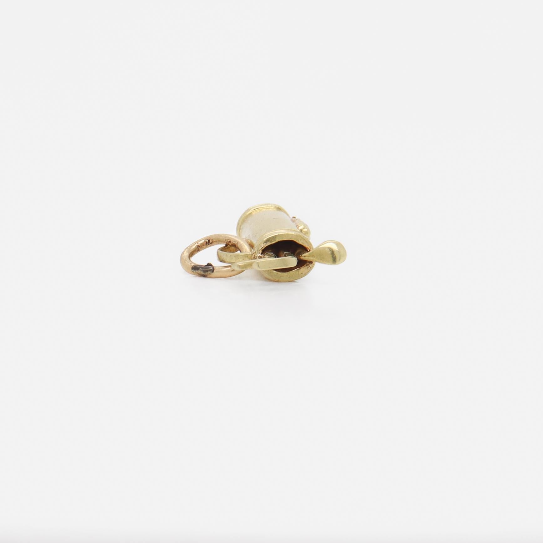 Charm in oro 14 carati per bracciale con sacca da golf in vendita 7