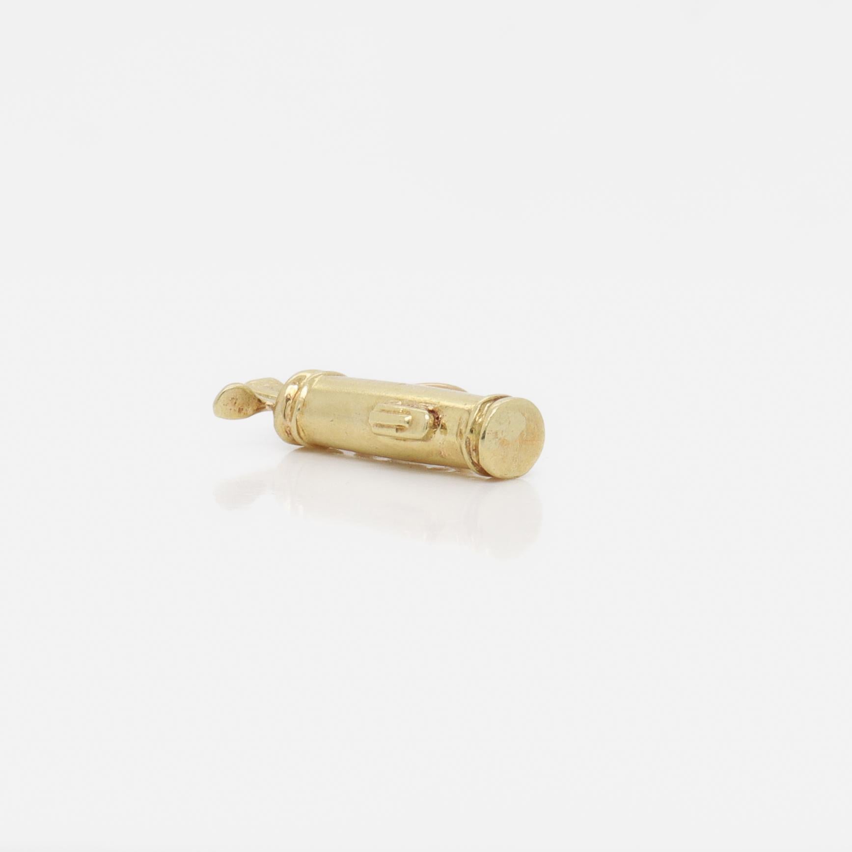Charm in oro 14 carati per bracciale con sacca da golf in vendita 3