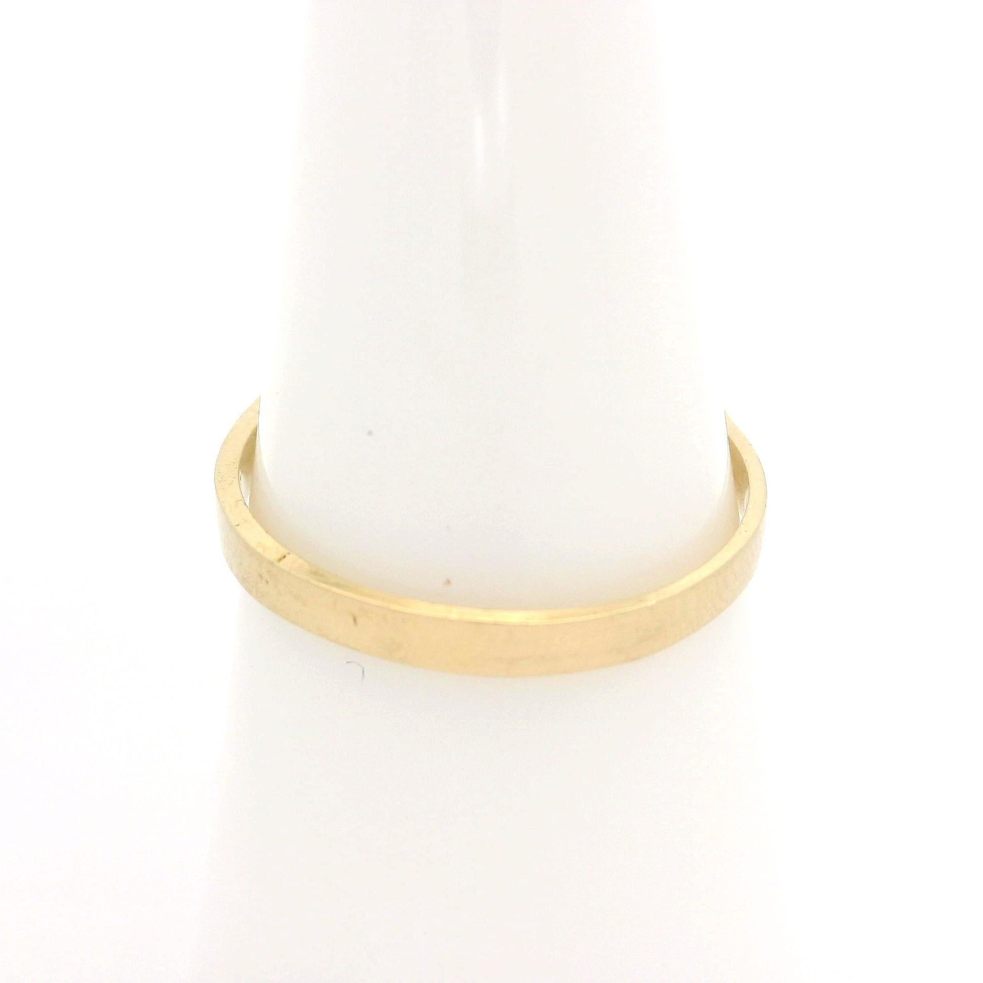 Anello vintage in oro 14k con zaffiro lungo taglio marquise e diamante navette da 0,50 carati in vendita 6