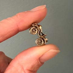 Vintage 14K Gold Oldsmobile Automobile Charm Pendant