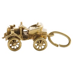 Vintage 14K Gold Oldsmobile Automobile Charm Pendant