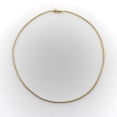 Vintage 14K Gold Segmented Collar Necklace