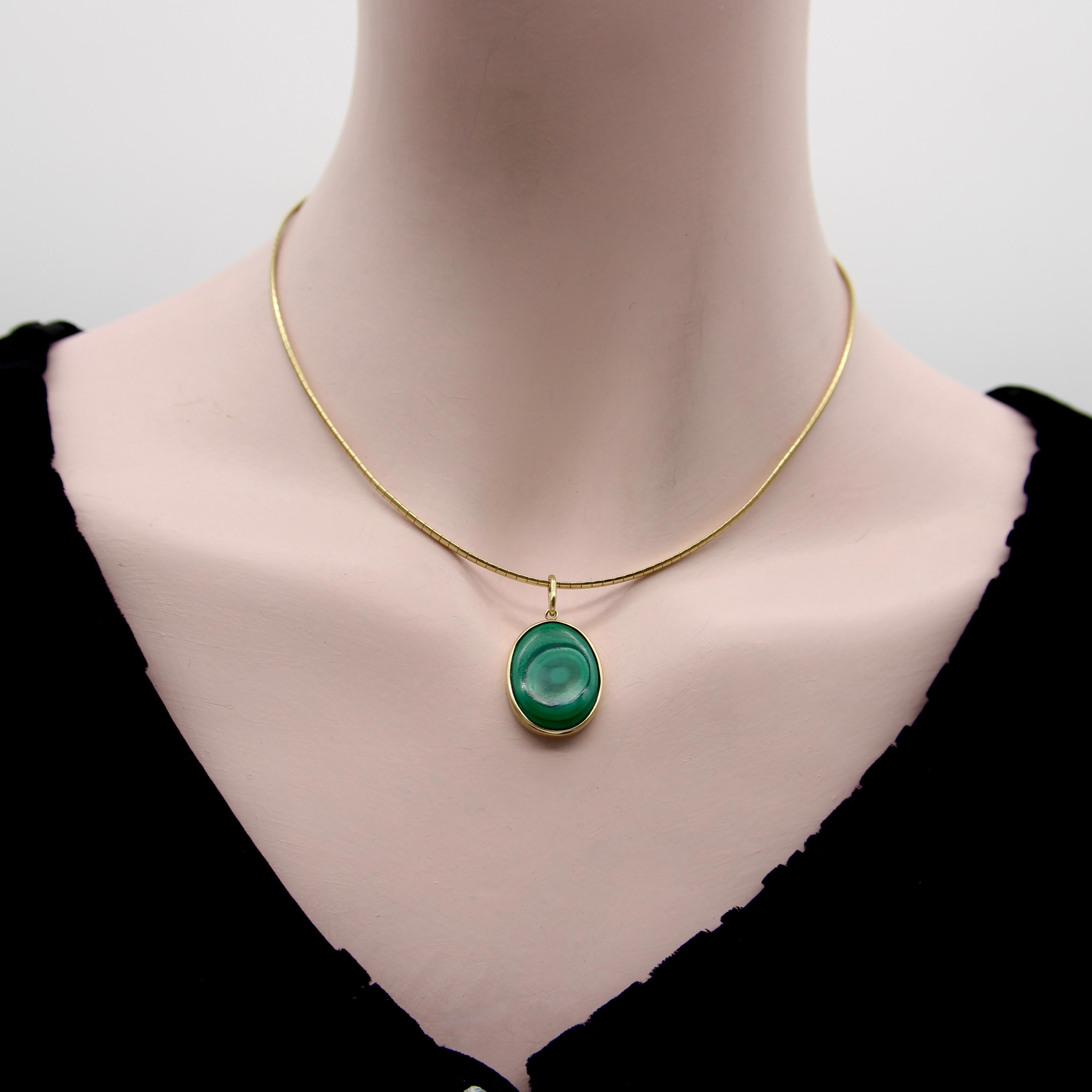 Collar Segmentado de Oro 14K Vintage en Bueno estado para la venta en Venice, CA