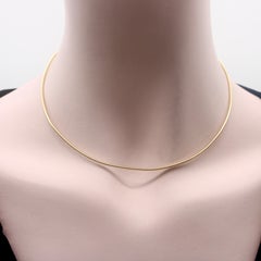 Vintage 14K Gold Wire Choker