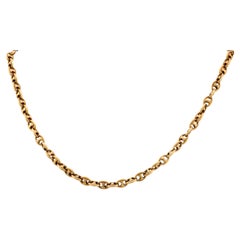 Collana Vintage 14k "A Link" di Gucci