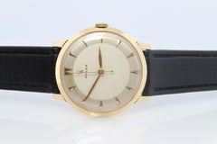 Vintage 14k ROLEX Watch. Rolex 14k YG Dress Watch 1950s.