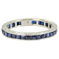 Sapphire Band Rings