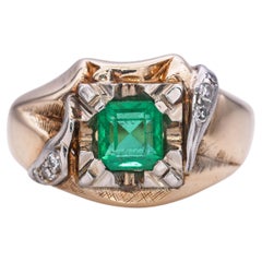 Anillos de compromiso de esmeralda