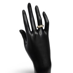 Vintage 14K Yellow Gold 0.70tcw Diamond Band Ring