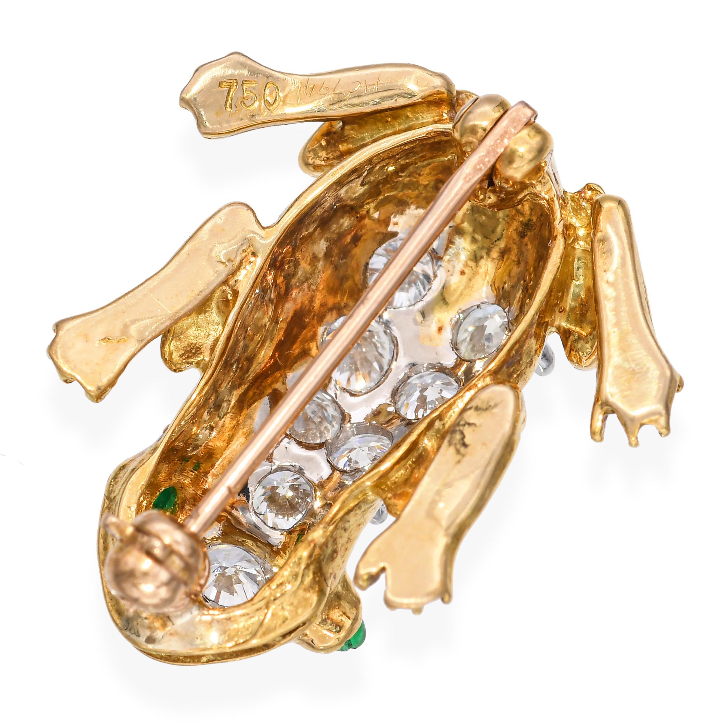 Vintage By in oro giallo 14k con diamanti da 0,95tcw In condizioni buone in vendita a New York, NY