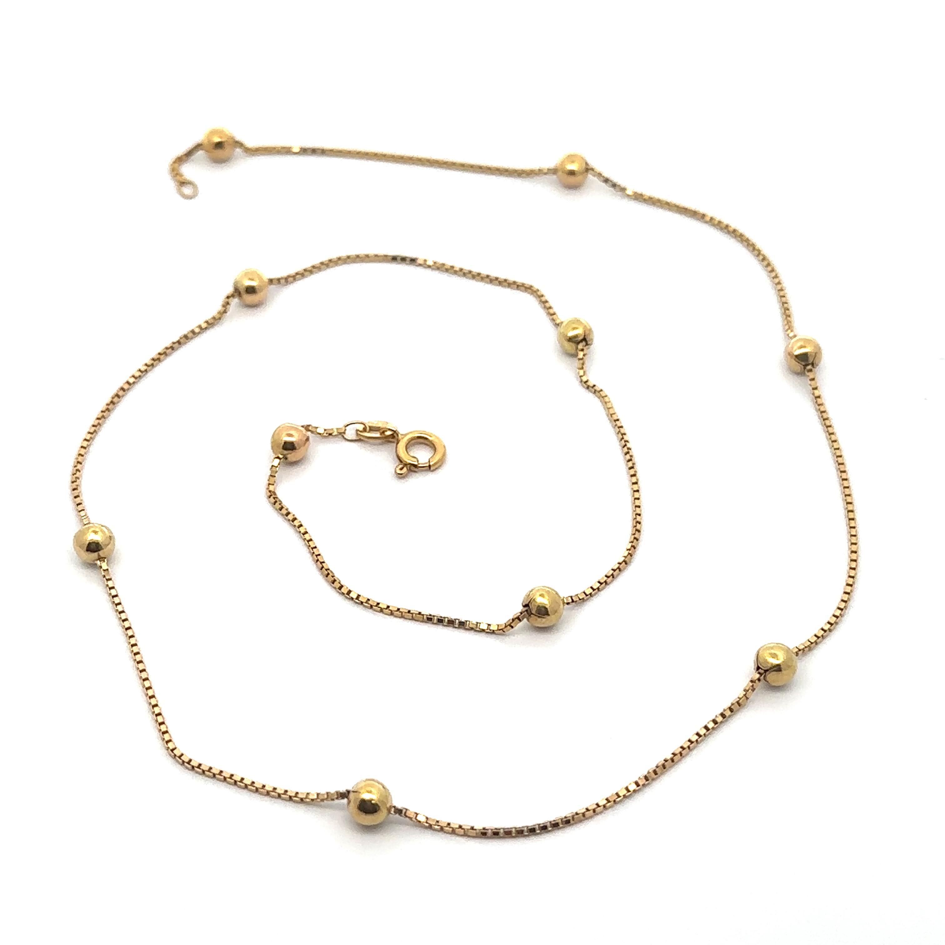 Vintage 14k Gelbgold 19,5