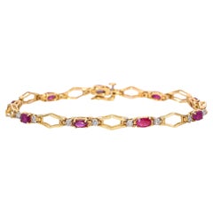 Bracciali tennis in rubino