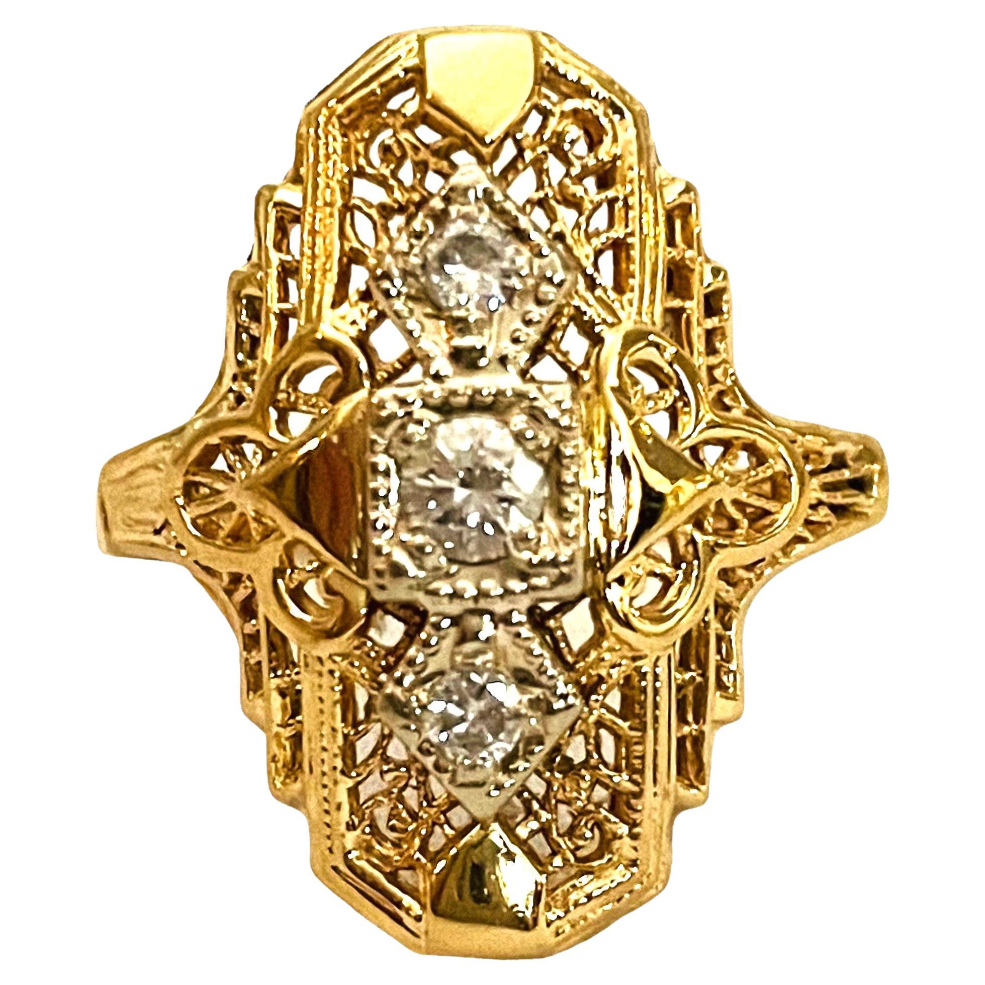 Bague En Or 14 Carats Avec Opale Noire Et Diamants De Style Princesse Diana Pierre Pr%c3%a9cieuse Bleu %c3%a9lectrique Naturelle
