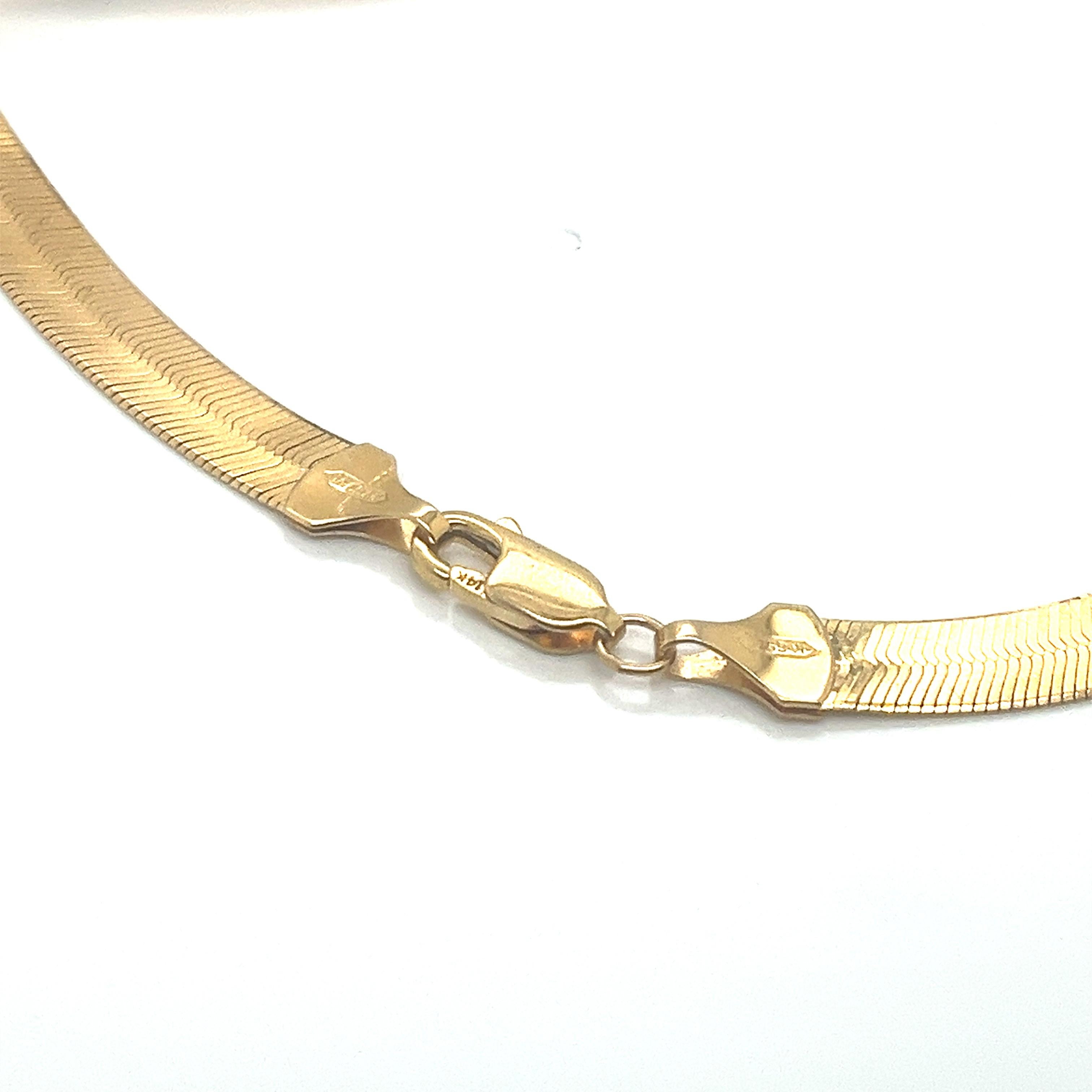 Women's or Men's Vintage 14k Yellow Gold 30