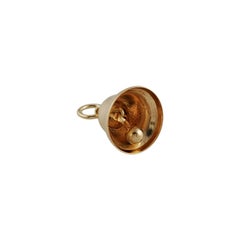 Vintage 14K Yellow Gold Bell Charm