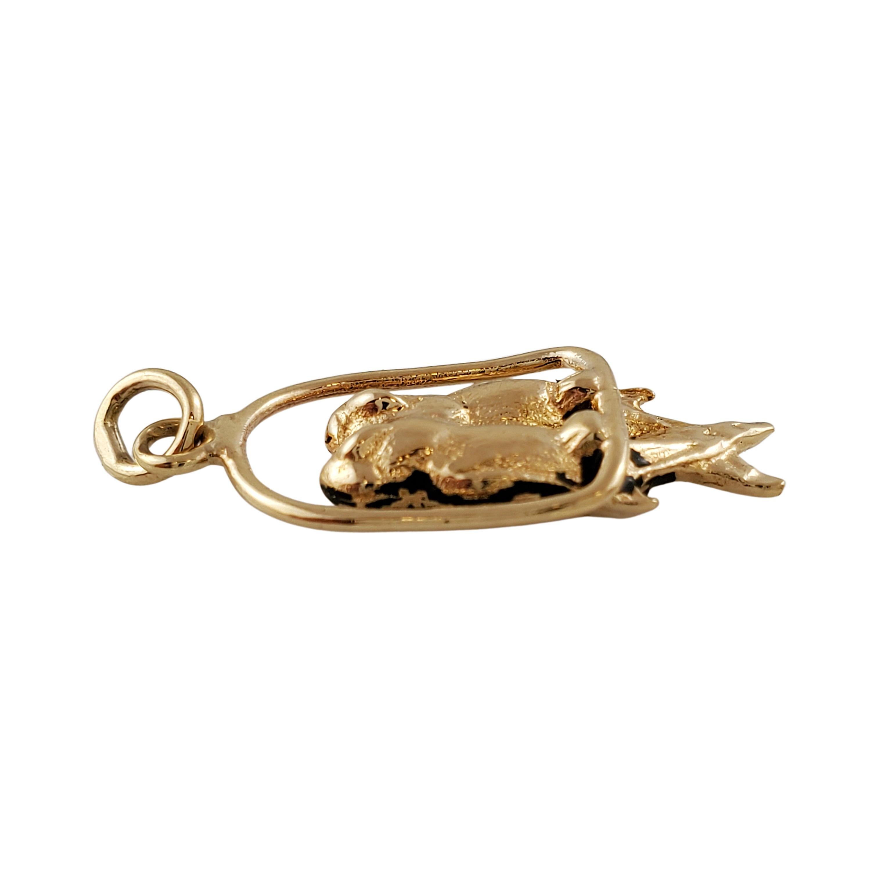 gold bird charm