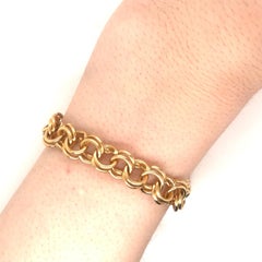Vintage 14K Yellow Gold Charm Bracelet