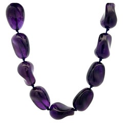 Amethyst Beaded Necklaces