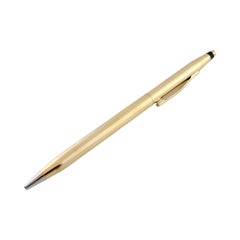 Vintage 14K Yellow Gold Cross Pen