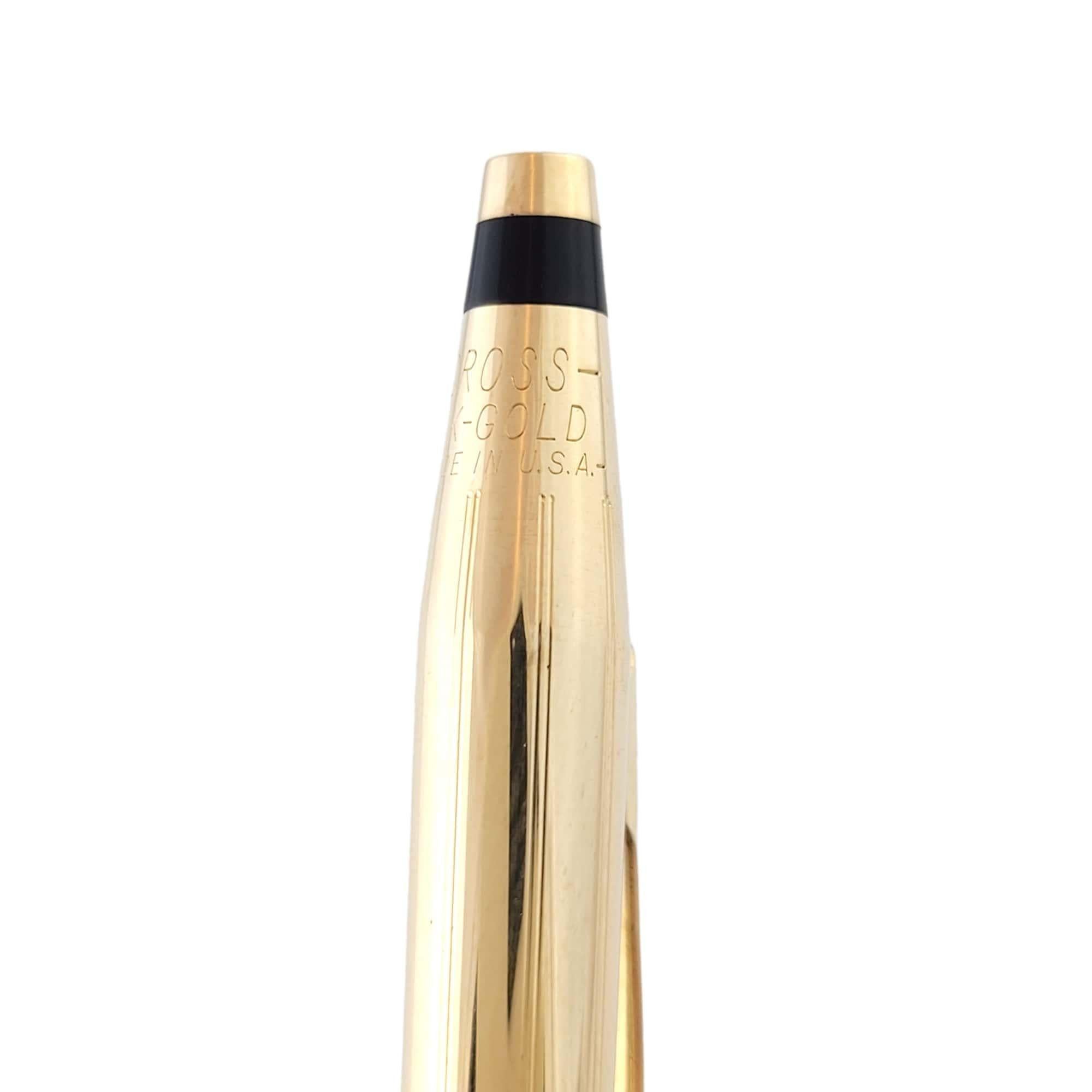 cross 14k solid gold pen