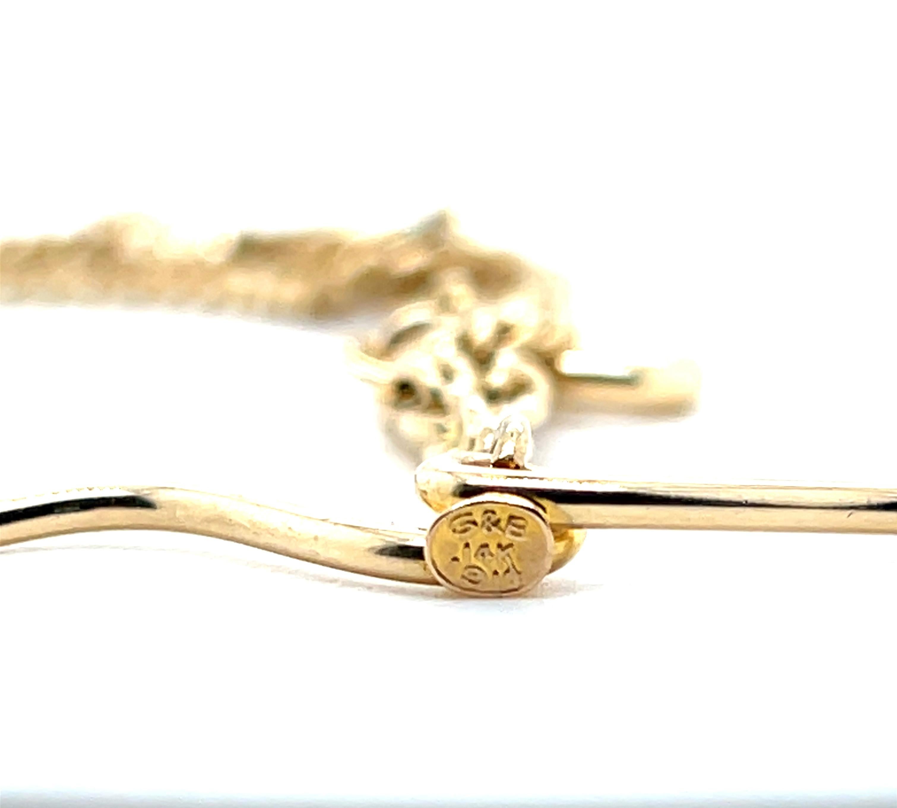 Vintage 14k Yellow Gold Double Pocket Watch Chain For Sale 8