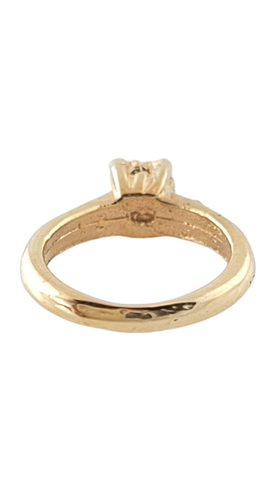 Vintage 14K Yellow Gold Engagement Ring Charm #16934 In Good Condition For Sale In Washington Depot, CT